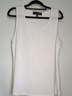 Liv By Habitat Women's Cream Scoop Neck Tank Top